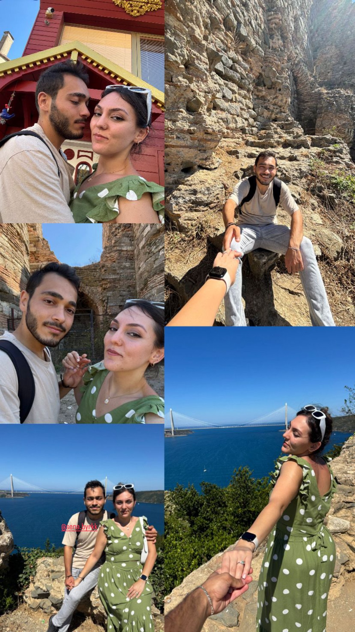 Birlikte gezdiğimiz yollardan fotoğraflar